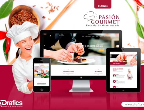 Diseño de página web – Pasión Gourmet